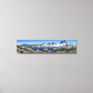 Impressão Em Tela Banner Peak sobre o Lago Garnet - Sierra Nevada