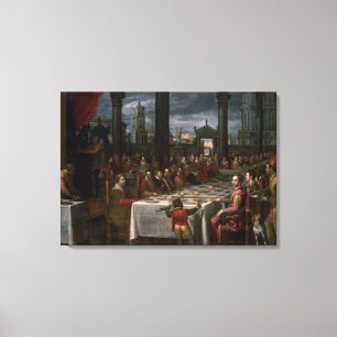 Impressão Em Tela Banquete de casamento