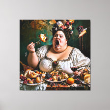 "Banquete do Caos" Obra de Arte Surreal Colorida