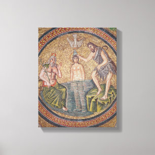 Impressão Em Tela Baptismo do cristo por John The Baptist