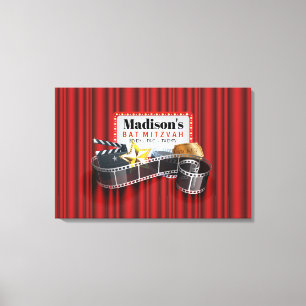 Impressão Em Tela BAR de Bat do FILME Mitzvah Sinal no Conselho de M