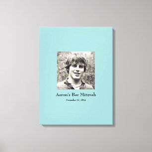 Impressão Em Tela Bar Mitzvah - Sign In Party Conselho