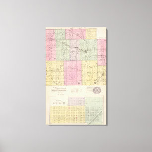 Impressão Em Tela Barber County e Hazelton, Kansas