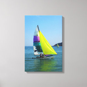 Impressão Em Tela barco de vela Hobie