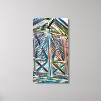 Impressão Em Tela Barn