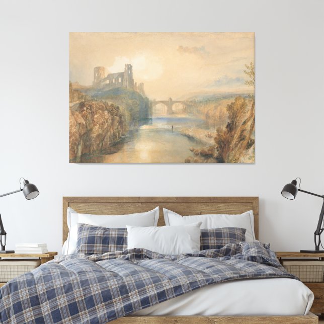 Impressão Em Tela  Barnard Castle (Insitu(Quarto))