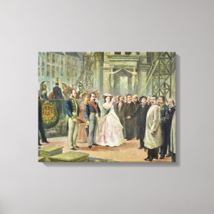 Impressão Em Tela Baron Georges-Eugene Haussmann