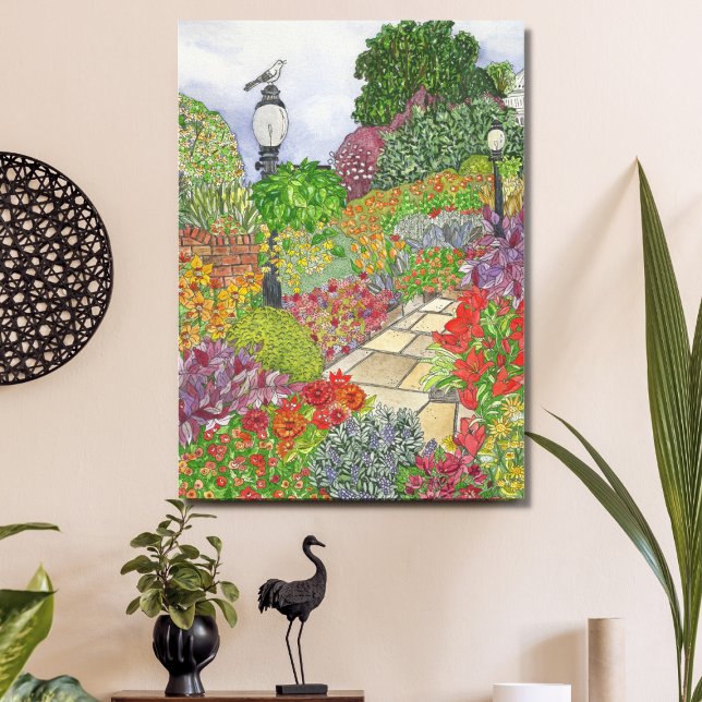 Impressão Em Tela Bartholdi Park Washington DC | Jardins de Mockingb (Criador carregado)