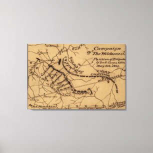 Impressão Em Tela Batalha da região selvagem - guerra civil