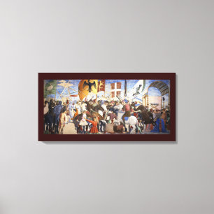 Impressão Em Tela BATALHA DE HERACLIUS por Piero Della Francesca