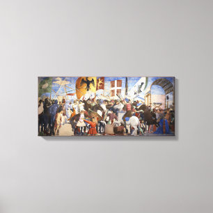 Impressão Em Tela BATALHA DE HERACLIUS por Piero Della Francesca