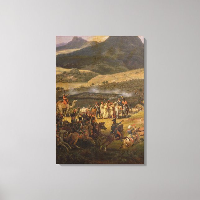 Impressão Em Tela Batalha do Monte Thabor, 16 de abril de 1799, 1808 (Frente)