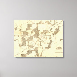 Impressão Em Tela Batalha do rio das pedras - guerra civil