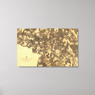 Impressão Em Tela Batalha do tribunal 2 do Spotsylvania