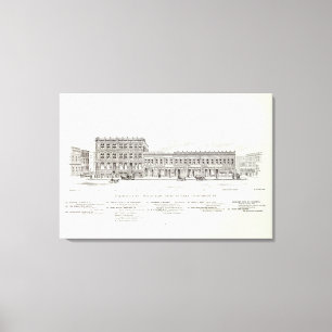 Impressão Em Tela Bateria e Sansome do lado norte de Califórnia