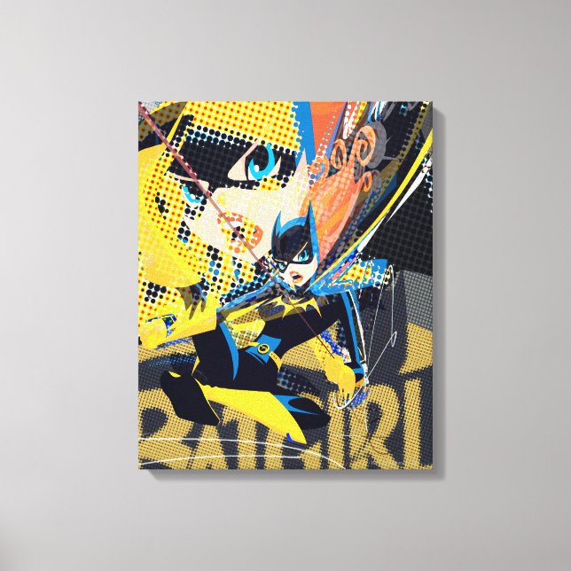 Impressão Em Tela Batgirl Swing Kick (Frente)