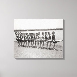 Impressão Em Tela Bathing Beauties, 1923