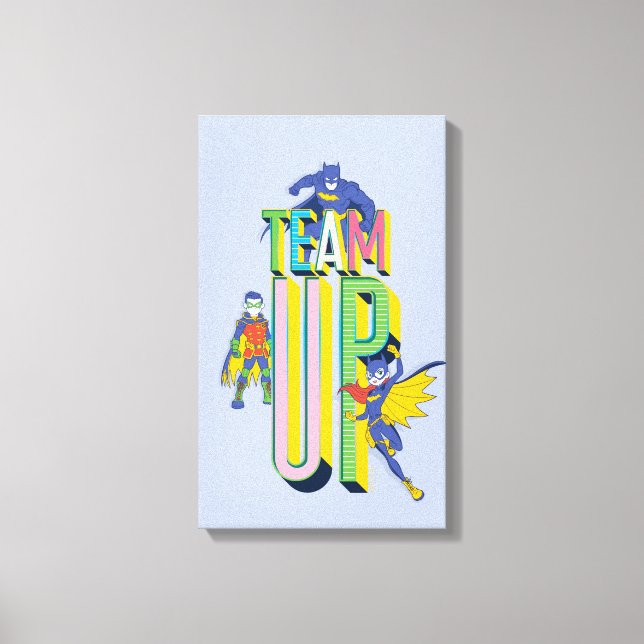 Impressão Em Tela Batman | Equipe Acima (Frente)