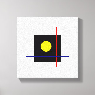Impressão Em Tela Bauhaus Design Clássico Arte Geométrica