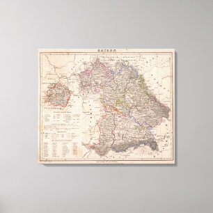 Impressão Em Tela Baviera, Alemanha