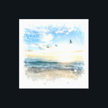 Impressão Em Tela *~* Beach Waves Sunset Sunrise AR7<br><div class="desc">Paisagem marítima do oceano de praia náutica com aves reclinadas IMPRESSÃO de CANVAS ART de escalada ergicamente aprimorada belas ondas náuticas do oceano de praia de alguma forma Abstrato aprimorada com fotografia de macro pintura, a pintura digital de praia. em um estilo de abstrato branco artístico. (Pesquise no AR7 outros...</div>