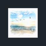 Impressão Em Tela *~* Beach Waves Sunset Sunrise AR7<br><div class="desc">Paisagem marítima do oceano de praia náutica com aves reclinadas IMPRESSÃO de CANVAS ART de escalada ergicamente aprimorada belas ondas náuticas do oceano de praia de alguma forma Abstrato aprimorada com fotografia de macro pintura, a pintura digital de praia. em um estilo de abstrato branco artístico. (Pesquise no AR7 outros...</div>