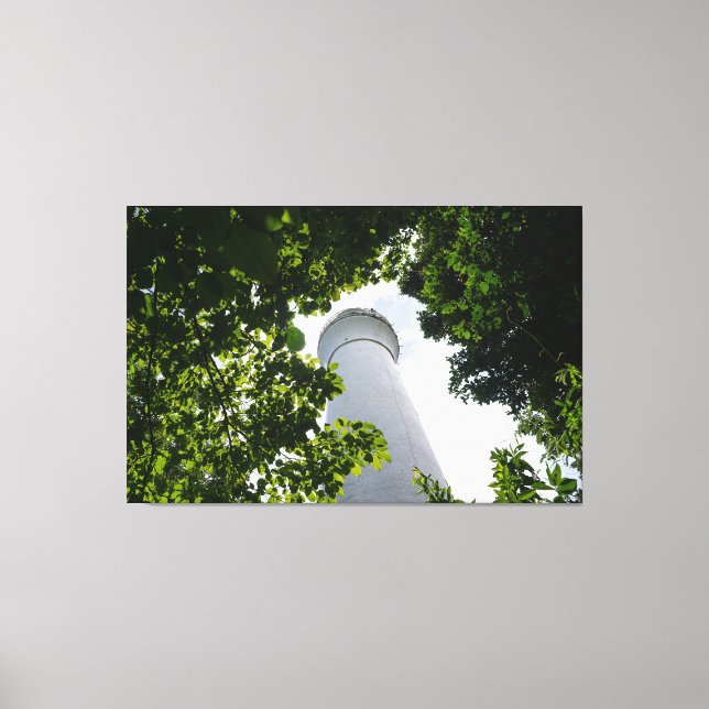 Impressão Em Tela Beacon Through the Canopy (Frente)