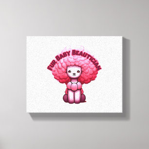 Impressão Em Tela Bebê-Peles Boneco Presente Para O Groomer