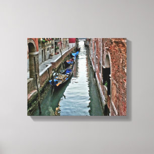 Impressão Em Tela Beco de Veneza