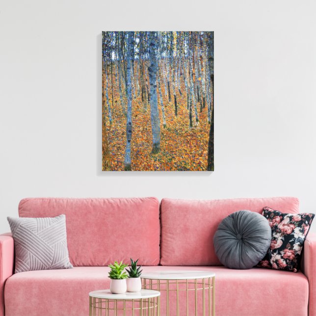 Impressão Em Tela Beech Grove I | Gustav Klimt | (Insitu(Sala de estar))