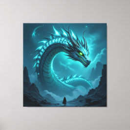 Impressão Em Tela Begegnung mit dem Himmelsdrachen