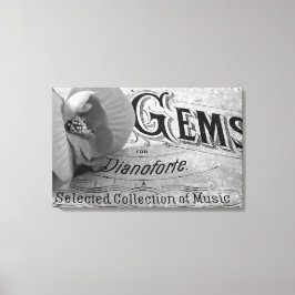 Impressão Em Tela Begonia Gems Pianoforte