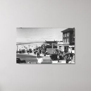 Impressão Em Tela Beira-mar, fotografia norte da opinião de Oregon