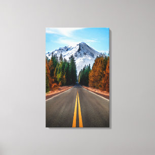 Impressão Em Tela Bela Arte de Parede de Tela de Estrada de Montanha