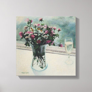 Impressão Em Tela Bela arte floral em tela por Pola.B.Alex