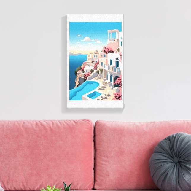 Impressão Em Tela bela pintura marakech estendida tela impressa (Insitu(Sala de estar))