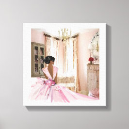 Impressão Em Tela Bela Rainha