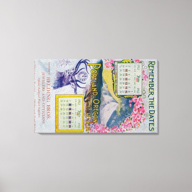 Impressão Em Tela Belding Bros. Advertisement dos Joalheiros (Frente)