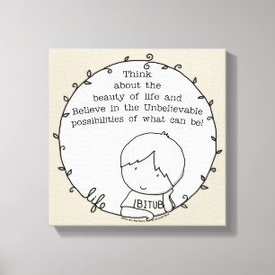 Impressão Em Tela Beleza da vida