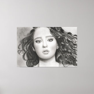 Impressão Em Tela Beleza Efêmera