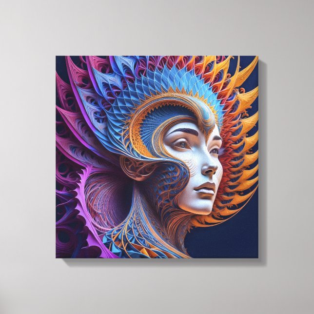 Impressão em Tela (Beleza Exótica) (Frente)