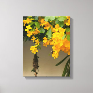 Impressão Em Tela Beleza Flor de Ouro