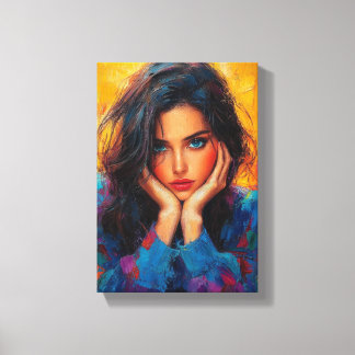 Impressão Em Tela Beleza Floral Eetal - Arte Sonhosa