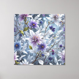 Impressão Em Tela Beleza Maravilhosa Do Sangue De Inverno Enrolado