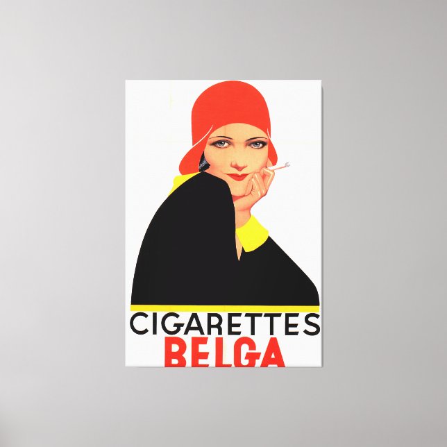 Impressão Em Tela Belga Cigs (Frente)