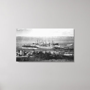 Impressão Em Tela Bellingham, embarcações de Washington - oceano