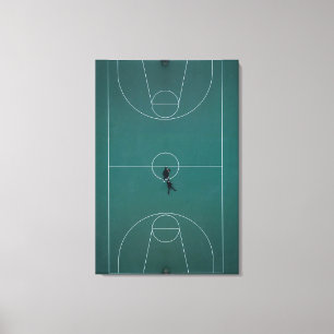 Impressão Em Tela Belo Design de basquete