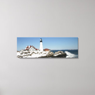 Impressão Em Tela Belo dia de inverno em Portland Head Light