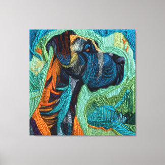 Impressão Em Tela Belo estilo único e detalhado de arte do Grande Di