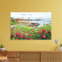 Belo Oceano de Jardim Costeiro Ogunpensar, ME